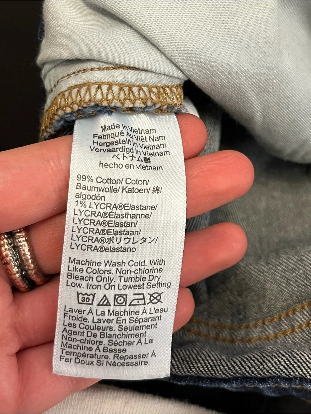 J crew mid rise button fly full length wide leg jeans in medium wash size 28/6